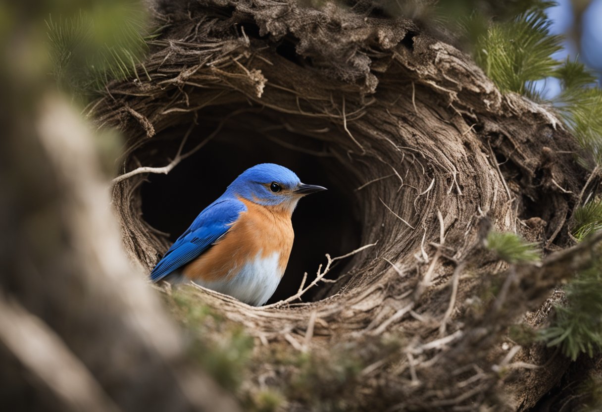 Hawks Eat Bluebird