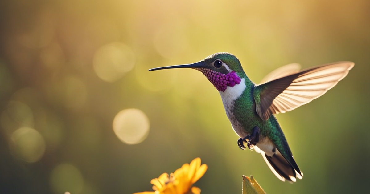 God Sends A Hummingbird