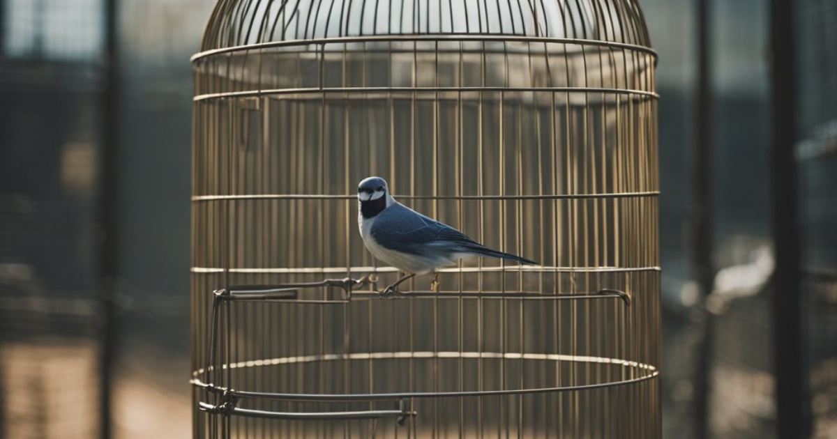 hy are round cages bad for birds