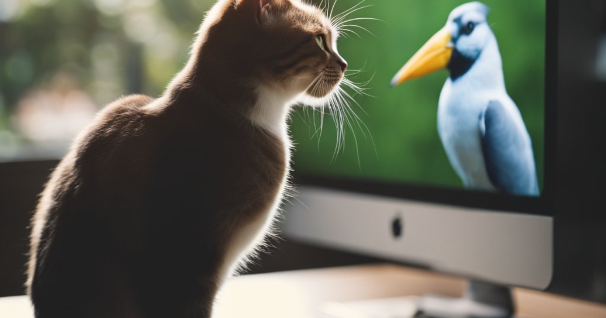 are bird videos good for cats