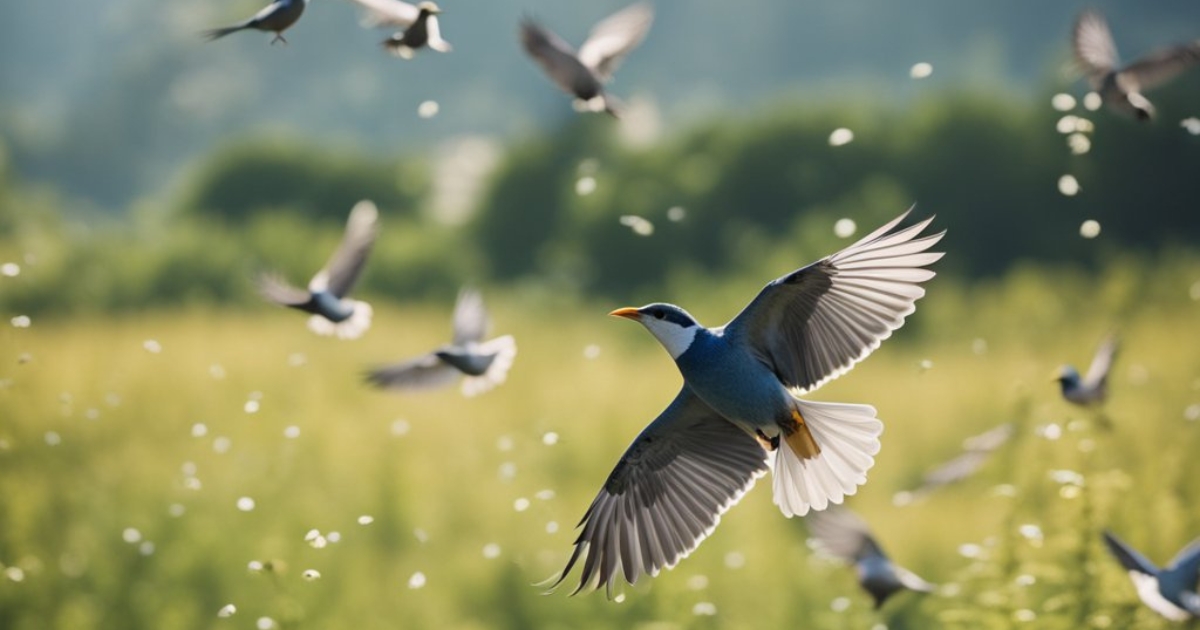 can birds smell food from far away