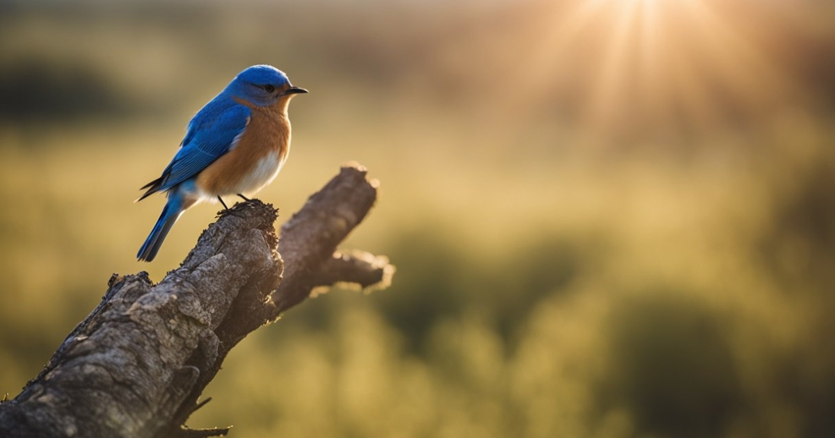 how far can bluebirds see