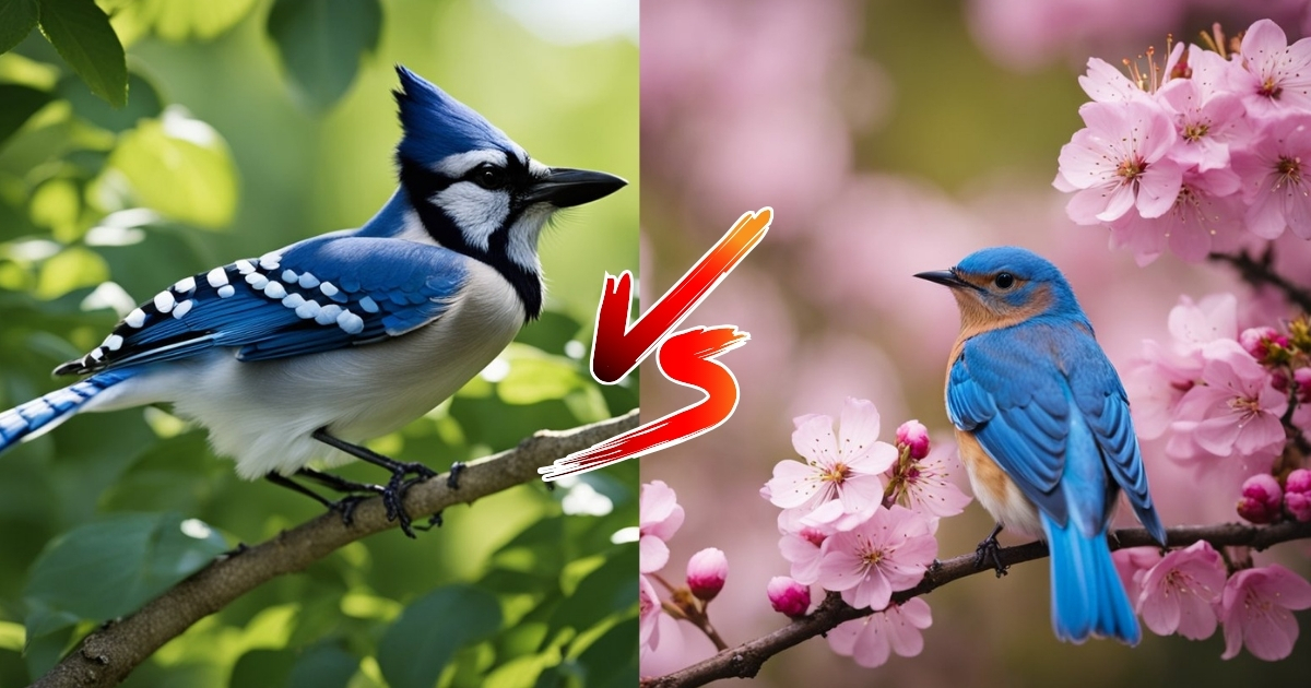 Differences between Blue Birds and Blue Jays