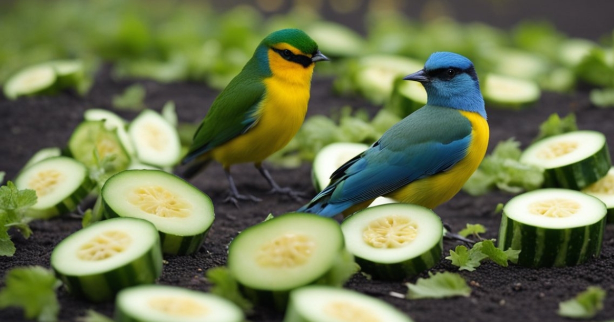 Can Birds Eat Cucumber