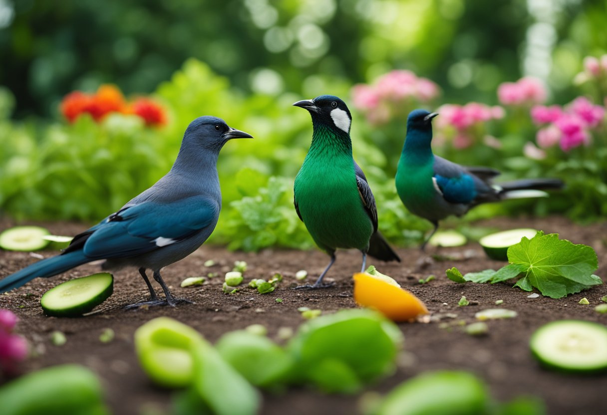 Can Wild Birds Eat Cucumber