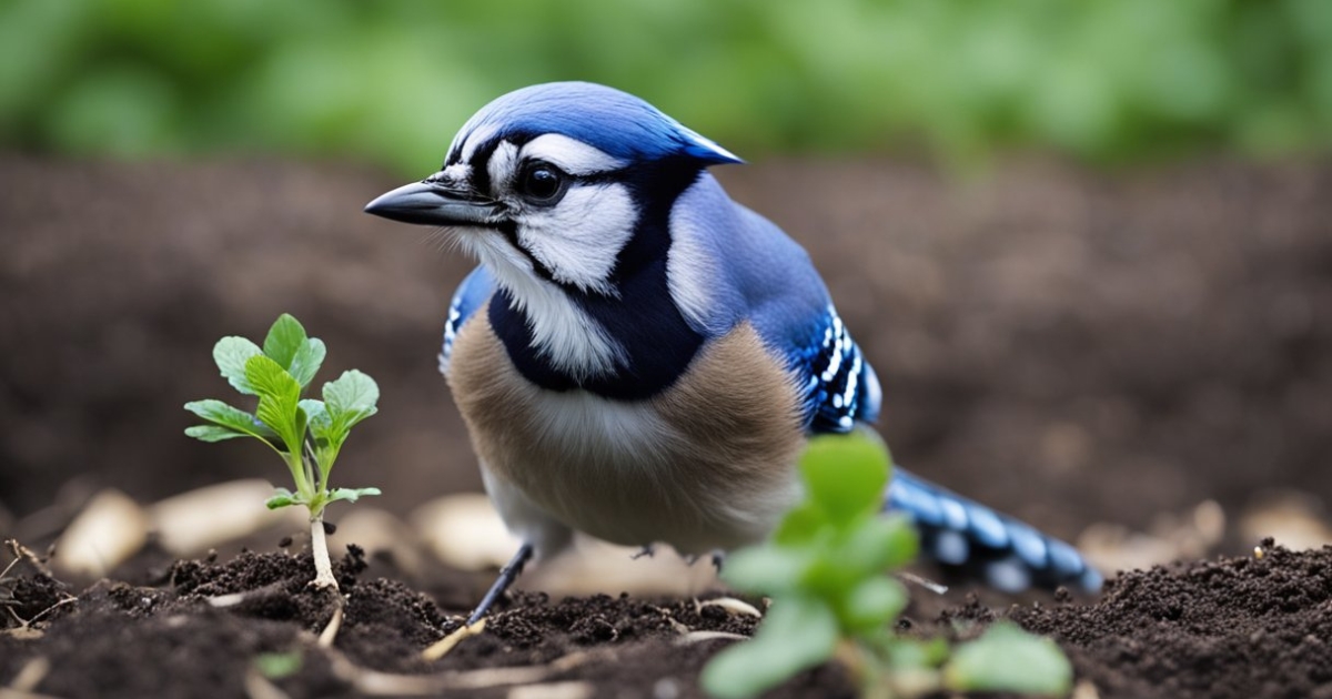 Do Blue Jays Pull Out Potato Roots Sprouts